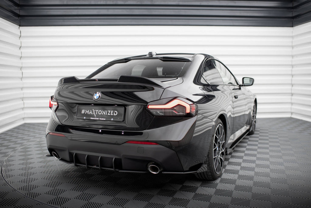 Splitter Laterali Posteriori con Flap Street Pro Maxton BMW Serie 2 Coupé G42