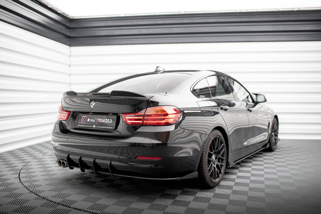Splitter Laterali Posteriori Street Pro + Flap BMW Serie 4 Gran Coupé F36