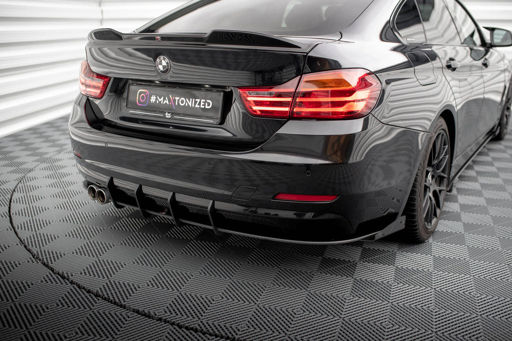 Splitter Laterali Posteriori Street Pro + Flap BMW Serie 4 Gran Coupé F36