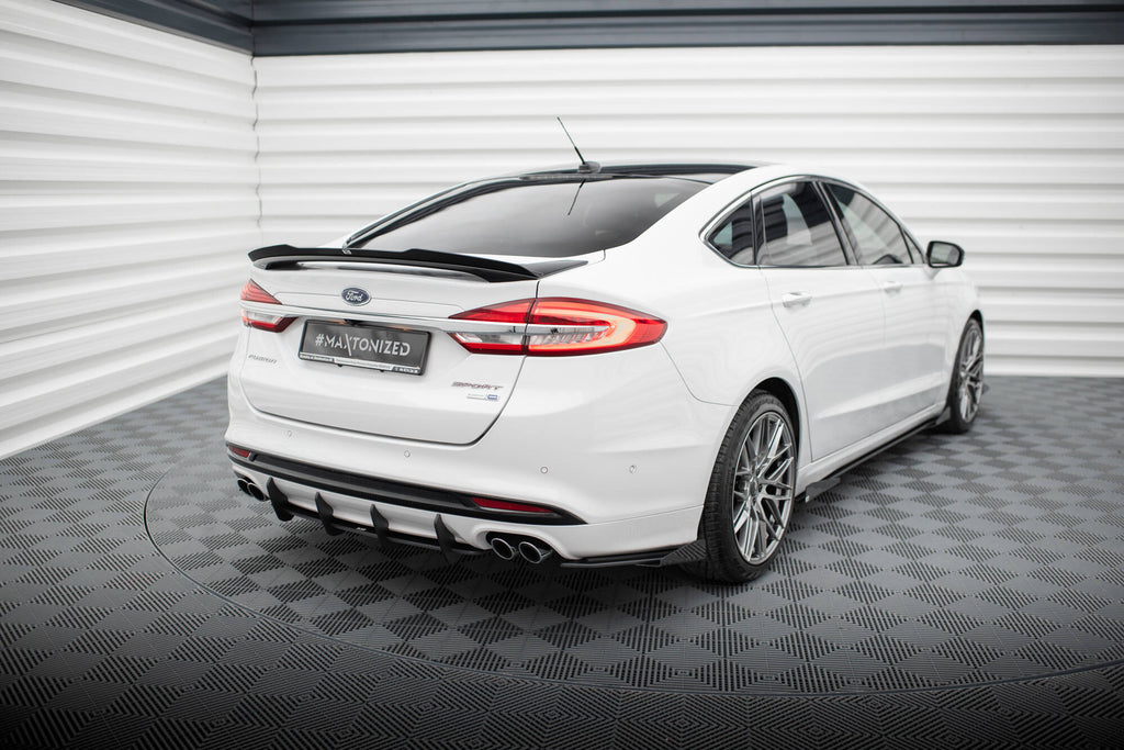 Splitter Laterali Posteriori con Flap Street Pro Ford Mondeo Sport Mk5 Facelift Maxton Design