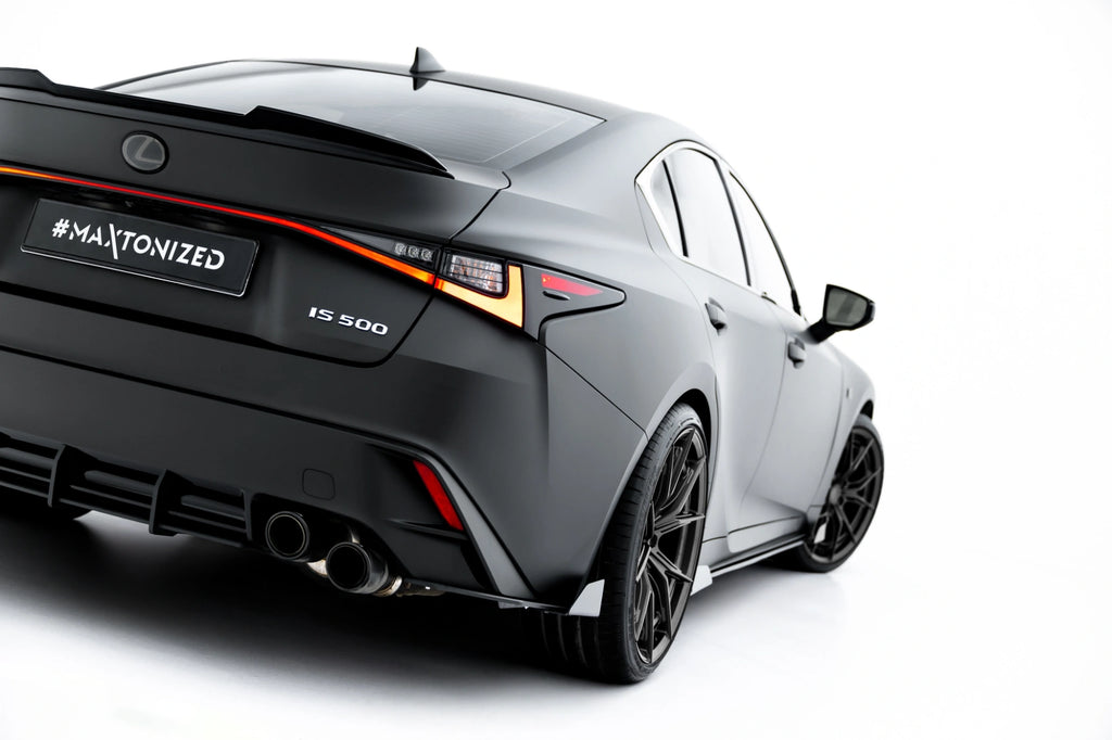 Street Pro Splitter laterali posteriori + Flaps Lexus IS 500 Mk3 Facelift 2 (XE30)