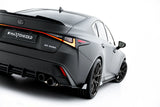 Street Pro Splitter laterali posteriori + Flaps Lexus IS 500 Mk3 Facelift 2 (XE30)