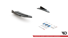 Load image into Gallery viewer, Splitter Laterali Posteriori Street Pro + Flap Street Pro Mercedes-AMG C43 Coupé C205