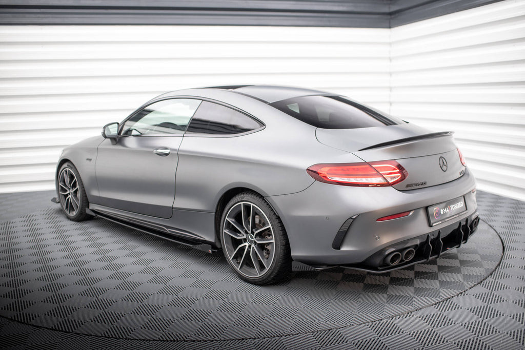 Splitter Laterali Posteriori con Flap Street Pro Mercedes-AMG C43 C205