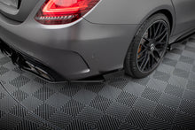 Load image into Gallery viewer, Splitter laterali posteriori con flap Street Pro Maxton Design Mercedes-AMG C63 W205 Facelift