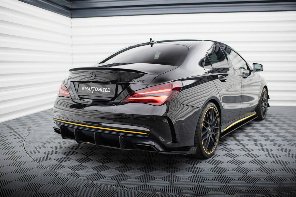 Splitter Laterali Posteriori con Flap Mercedes-AMG CLA 45 C117 Facelift Street Pro