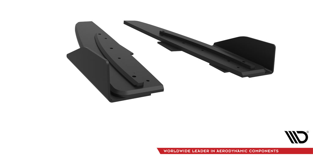 Splitter Laterali Posteriori con Flap Mercedes-AMG CLA 45 C117 Facelift Street Pro