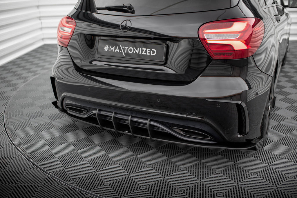 Splitter Laterali Posteriori con Flap Mercedes-Benz Classe A AMG-Line W176 Facelift Street Pro