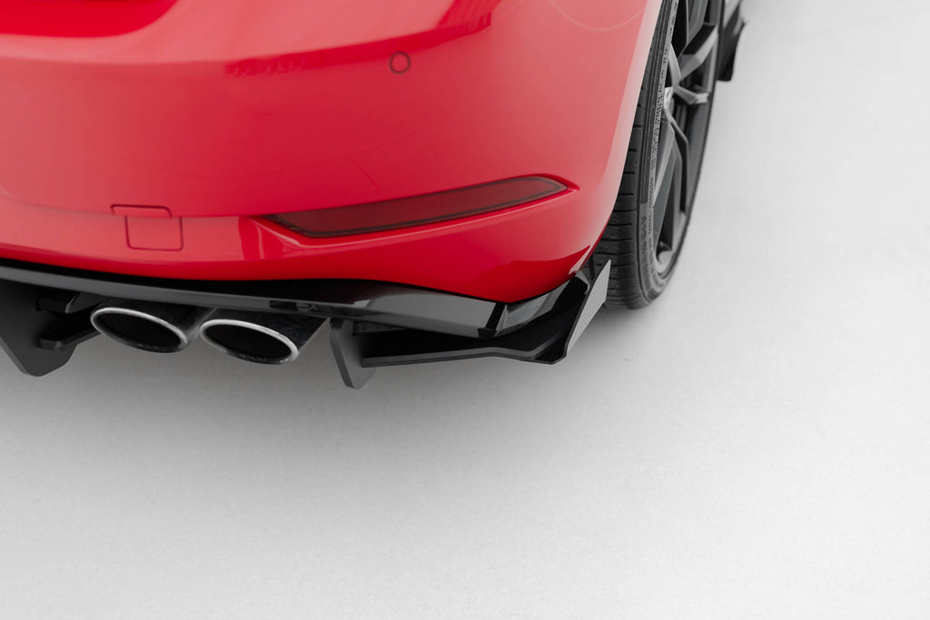 Splitter Laterali Posteriori Street Pro con Flap Maxton Design VW Golf R Mk7 Facelift