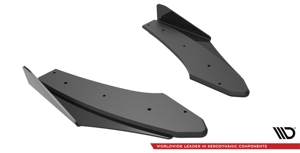 Splitter Laterali Posteriori Street Pro + Flap compatibili con Audi S3 Sedan 8Y (2020-2024)