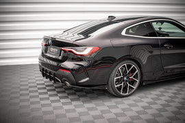 Splitter Laterali Posteriori Street Pro + Flap BMW Serie 4 M-Pack G22 / G23 / G22 Facelift / G23 Facelift (2020-)