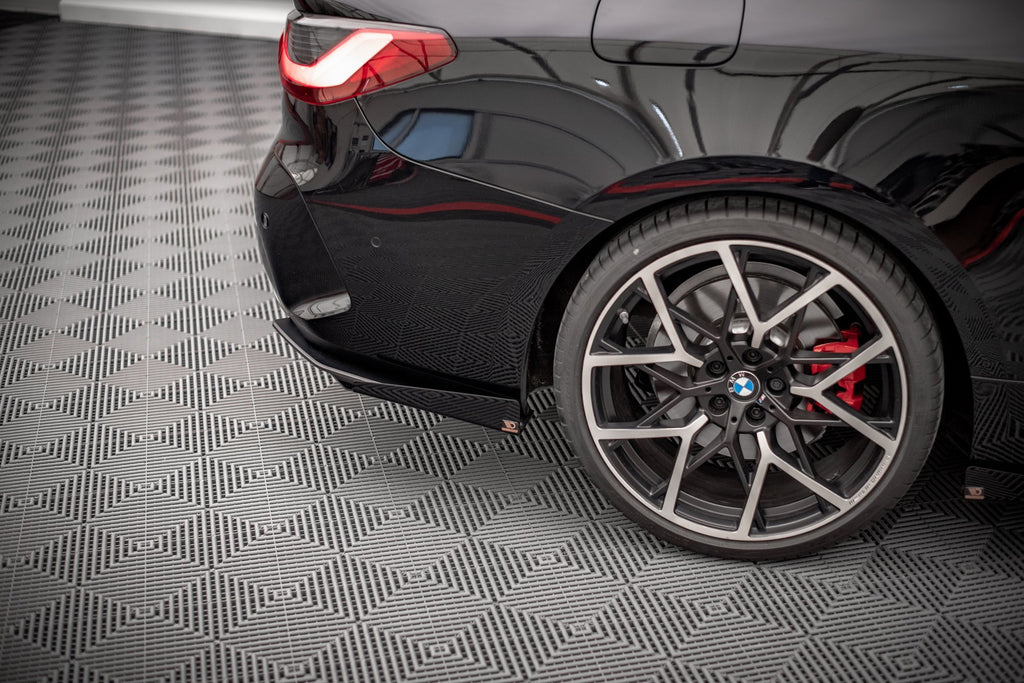 Splitter Laterali Posteriori Street Pro + Flap BMW Serie 4 M-Pack G22 / G23 / G22 Facelift / G23 Facelift (2020-)