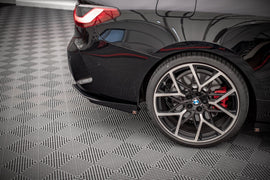 Splitter Laterali Posteriori Street Pro + Flap BMW Serie 4 M-Pack G22 / G23 / G22 Facelift / G23 Facelift (2020-)