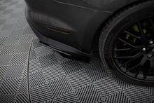 Splitter Laterali Posteriori compatibili con Ford Mustang Mk6 Facelift GT + Flap (2014-2023)