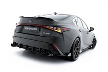 Splitter Laterali Posteriori Street Pro + Flap compatibili con Lexus IS 500 Mk3 Facelift 2 (XE30) (2020-)