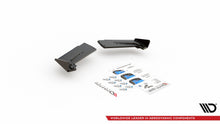 Splitter Laterali Posteriori Street Pro + Flap compatibili con Toyota GR Yaris Mk4 (2020-2024)