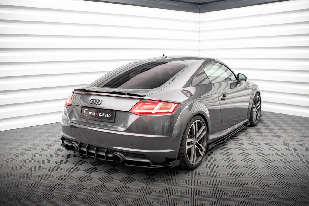 Splitter Laterali Posteriori con Flap Laterali Posteriori Audi TT S-Line 8S Street Pro