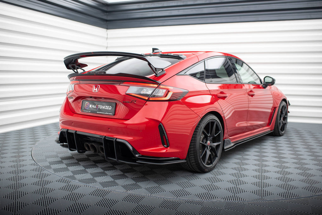 Splitter Laterali Posteriori Street Pro Honda Civic Type R particolare