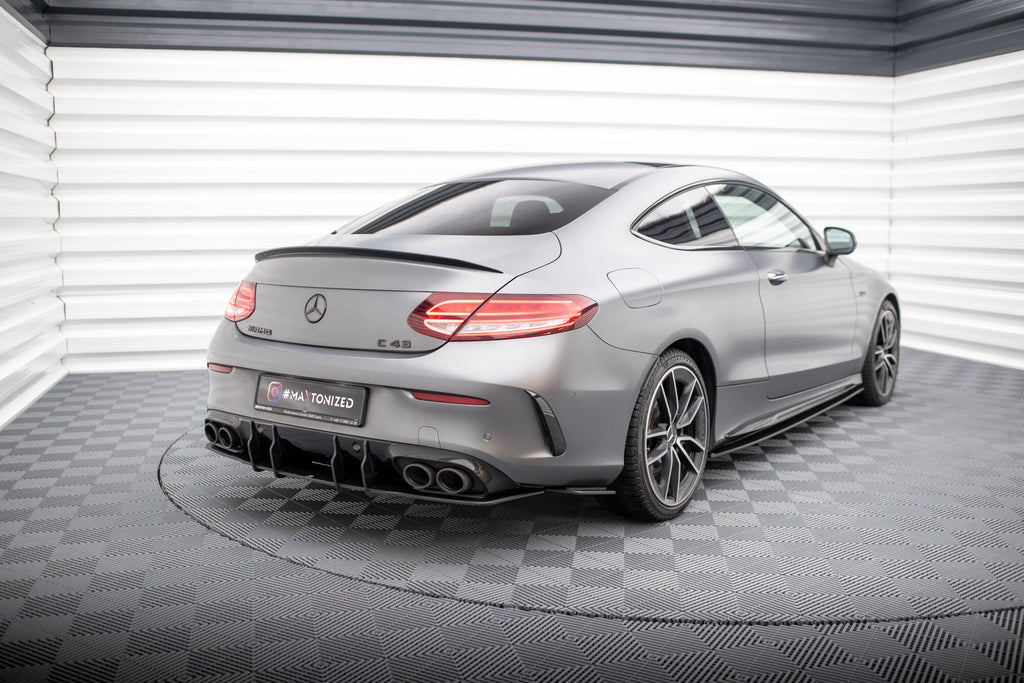 Splitter Laterali Posteriori Street Pro Mercedes-AMG C43 Coupé / Cabriolet C205 / A205 Facelift