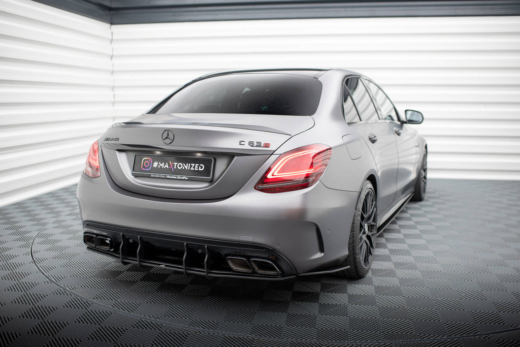 Splitter laterali posteriori Street Pro Maxton Design Mercedes-AMG C63 W205 Facelift