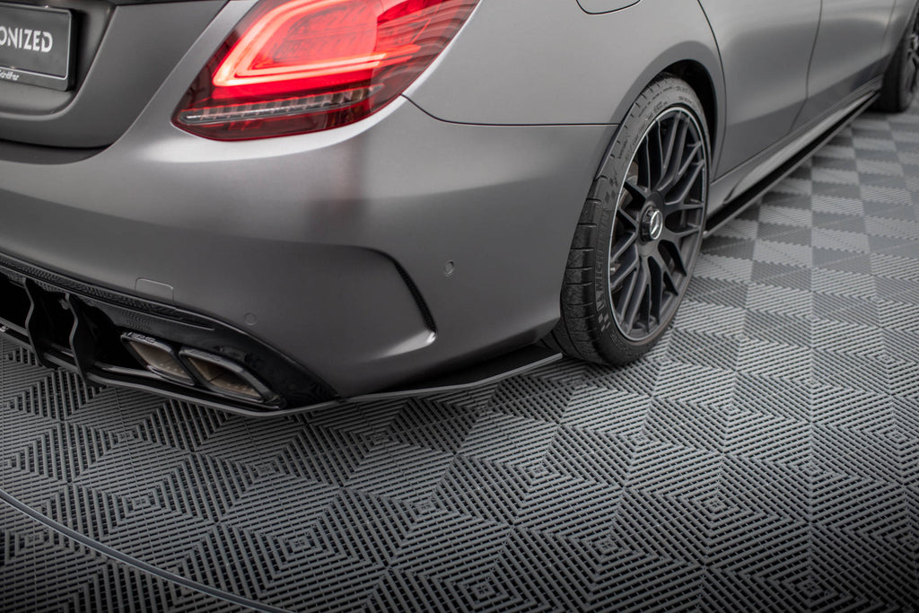 Splitter laterali posteriori Street Pro Maxton Design Mercedes-AMG C63 W205 Facelift