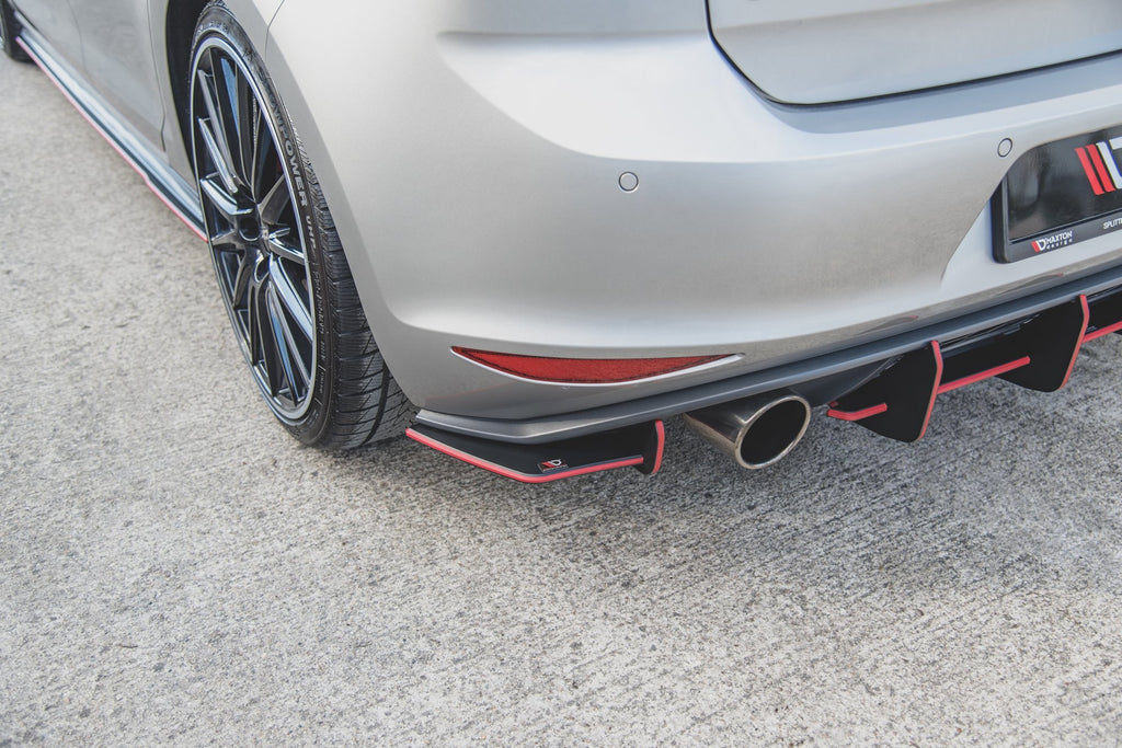 Splitter Laterali Posteriori Street Pro V.1 VW Golf 7 GTI
