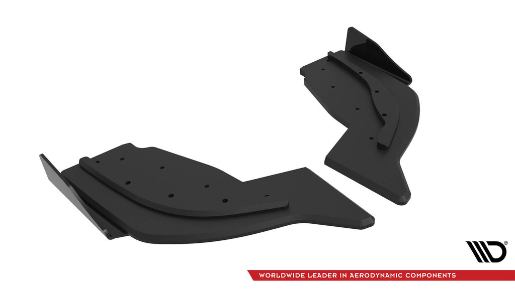Splitter Laterali Posteriori V.2 con Flap BMW Serie 1 M-Pack / M135i F40 Street Pro