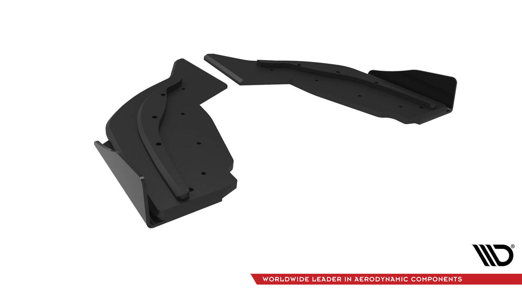 Splitter Laterali Posteriori V.2 con Flap BMW Serie 1 M-Pack / M135i F40 Street Pro
