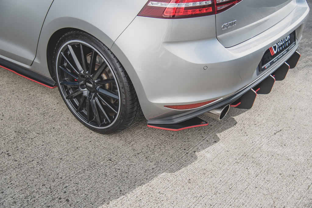 Splitter Laterali Posteriori Street Pro V.2 VW Golf 7 GTI