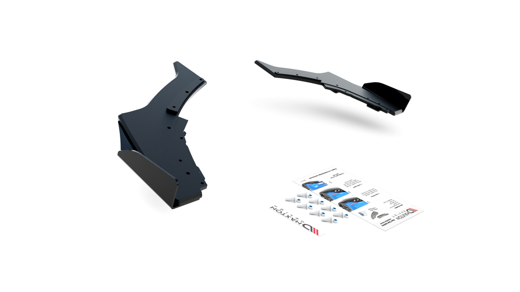 Splitter Laterali Posteriori Street Pro V.3 + Flap BMW Serie 1 F20 M140i