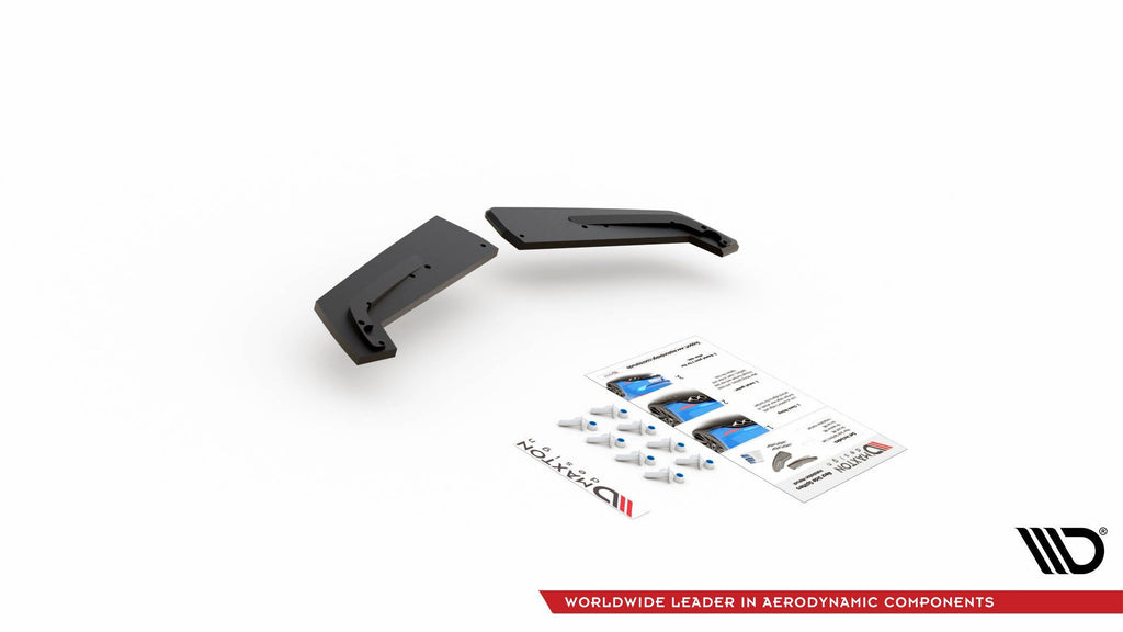 Splitter Laterali Posteriori Street Pro compatibili con Toyota GR Yaris Mk4 (2020-2024)