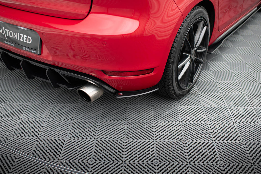 Splitter Laterali Posteriori Street Pro compatibili con Volkswagen Golf GTI Mk6 (2008-2012)