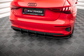 Estrattore Posteriore Street Pro + Flaps compatibili con Audi A3 Sportback 8Y (2020-2024)