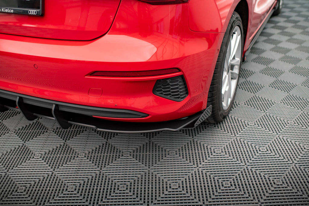 Estrattore Posteriore Street Pro + Flaps compatibili con Audi A3 Sportback 8Y (2020-2024)