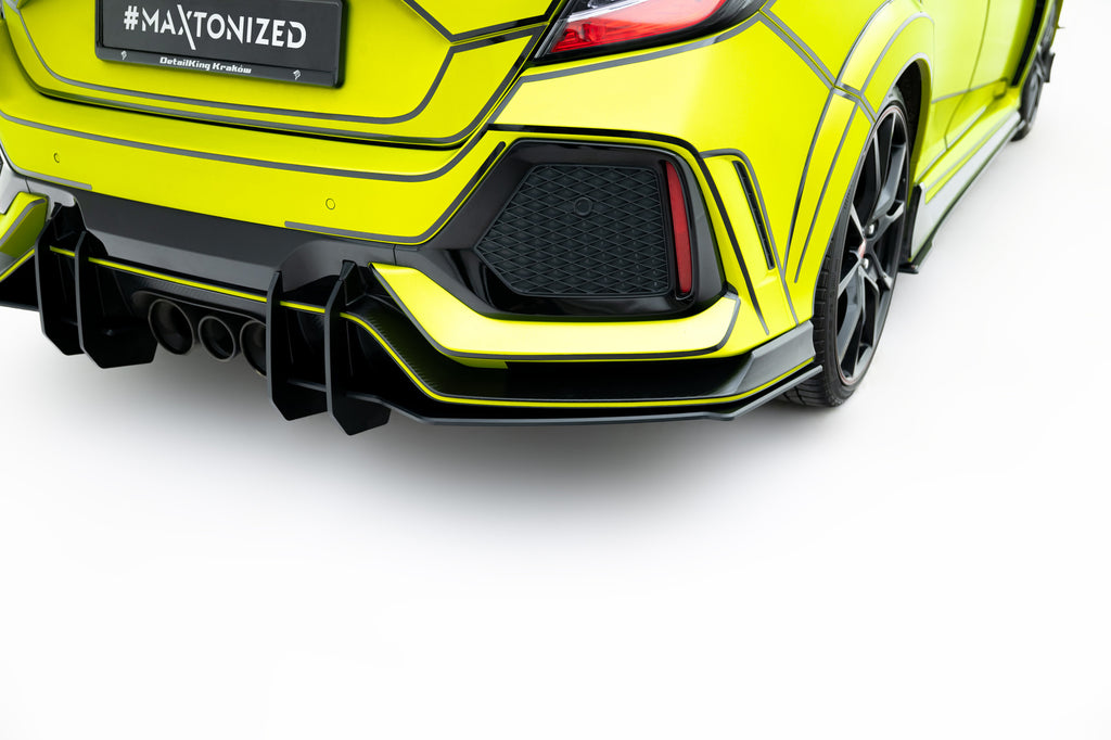 Diffusore Posteriore Street Pro V.2 Honda Civic Type R Mk10 - Maxton Design