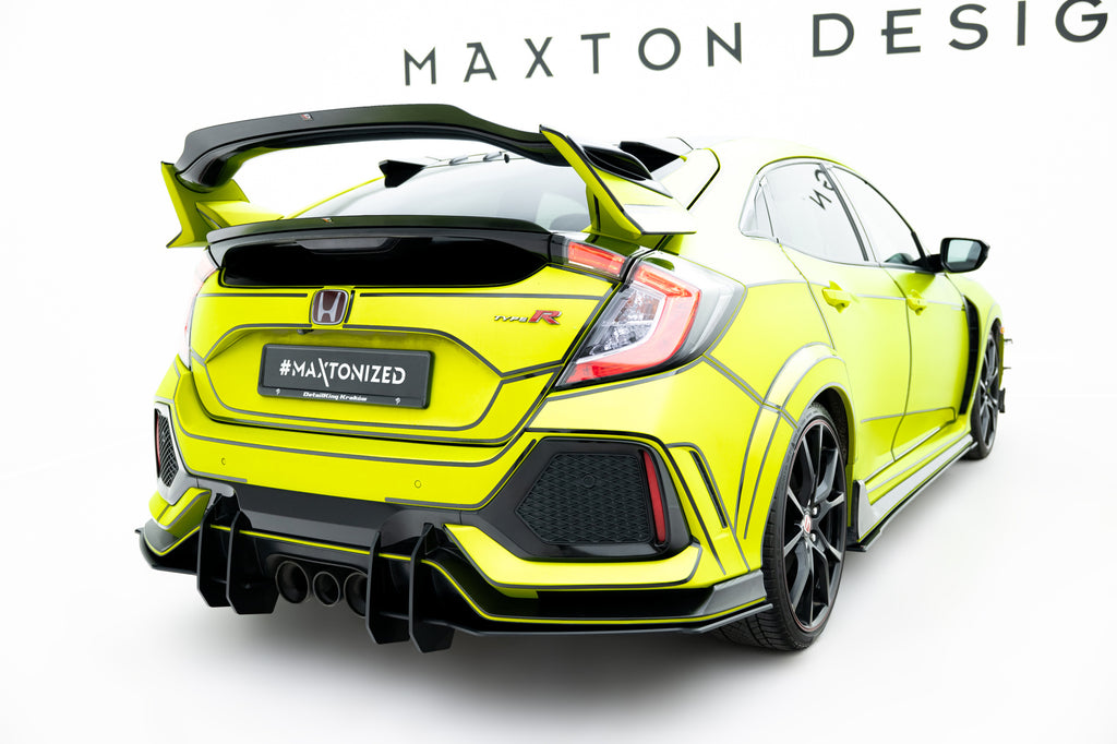 Diffusore Posteriore Street Pro V.2 compatibile con Honda Civic Type R Mk10 (2017-2019)