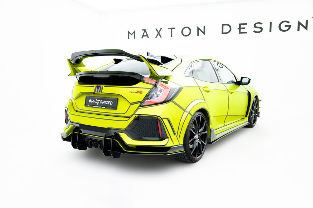 Diffusore Posteriore Street Pro V.2 compatibile con Honda Civic Type R Mk10 (2017-2019)