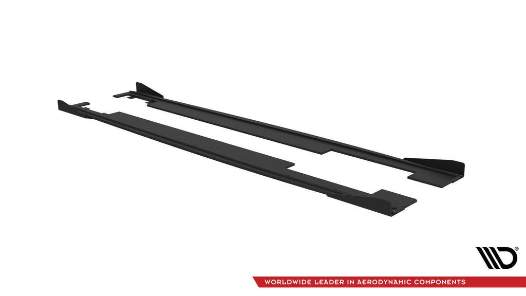 Diffusori Sotto Minigonne con Flap Audi A7 RS7 Look C7 Street Pro