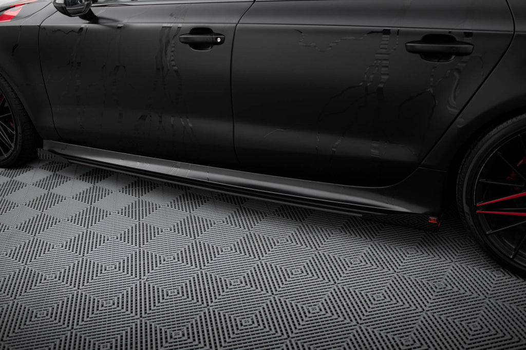 Diffusori Sotto Minigonne con Flap Audi A7 RS7 Look C7 Street Pro