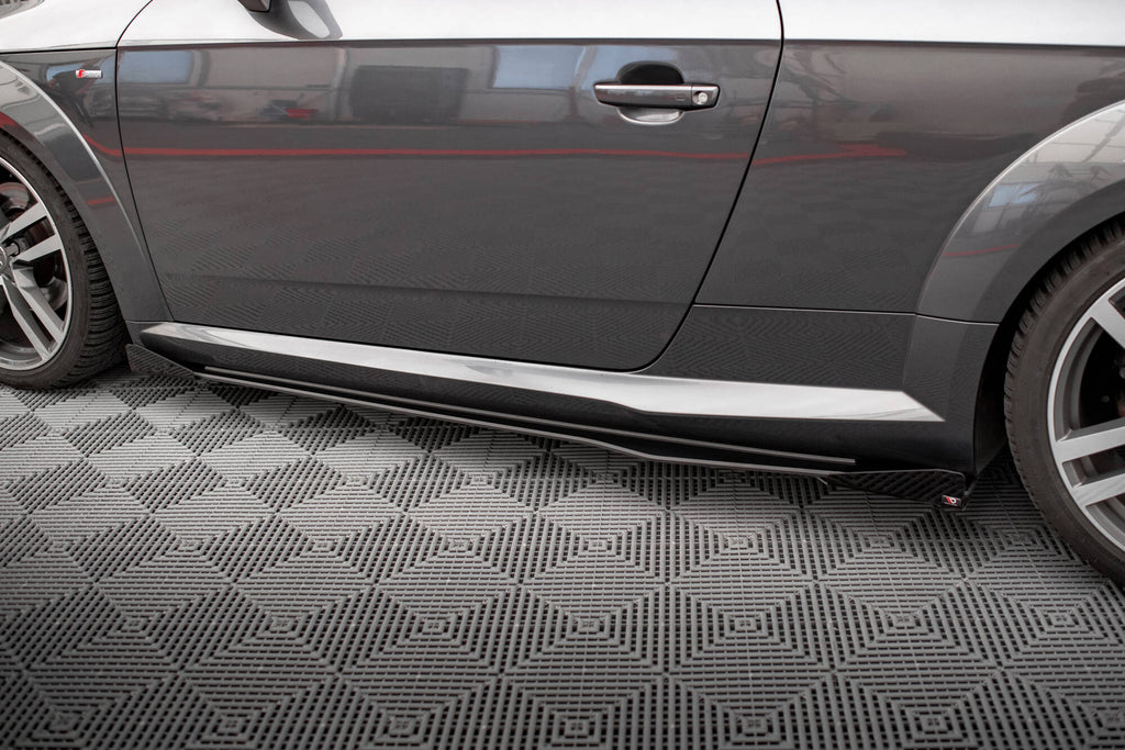 Diffusori Sotto Minigonne con Flap Laterali Sotto Minigonne Audi TT S / S-Line 8S Street Pro