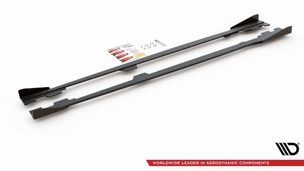 Diffusori Sotto Minigonne Street Pro + Flap BMW Serie 1 F21 M135i M140i M-Pack