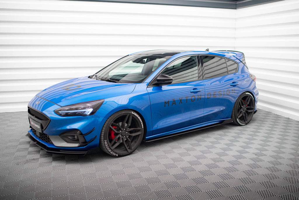 Set diffusori sotto minigonne Street Pro con flap Ford Focus ST Mk4