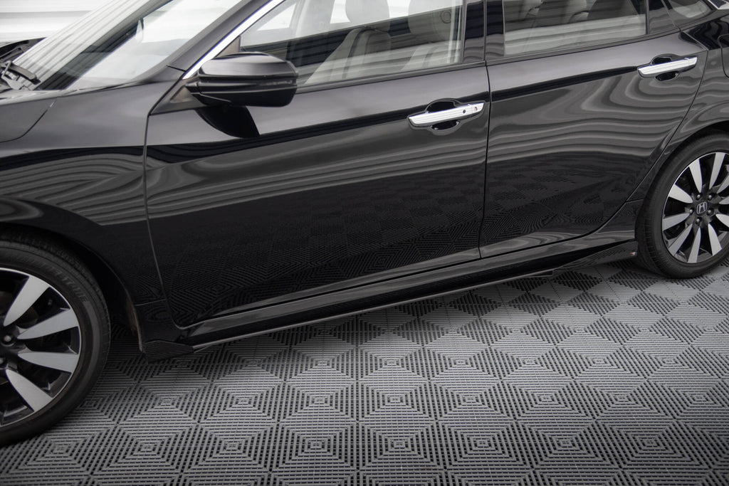 Diffusori Sotto Minigonne con Flap Honda Civic Mk10 Street Pro
