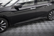 Carica l'immagine nel visualizzatore di Gallery, Diffusori Sotto Minigonne con Flap Honda Civic Mk10 Street Pro