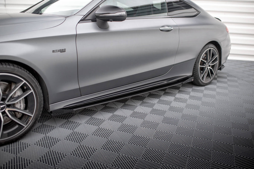 Diffusori Sotto Minigonne con Flap Street Pro Mercedes-AMG C43 C205
