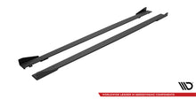 Load image into Gallery viewer, Diffusori sotto minigonne con flap Street Pro Maxton Design Mercedes-AMG C63 W205 Facelift