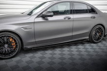 Load image into Gallery viewer, Diffusori sotto minigonne con flap Street Pro Maxton Design Mercedes-AMG C63 W205 Facelift