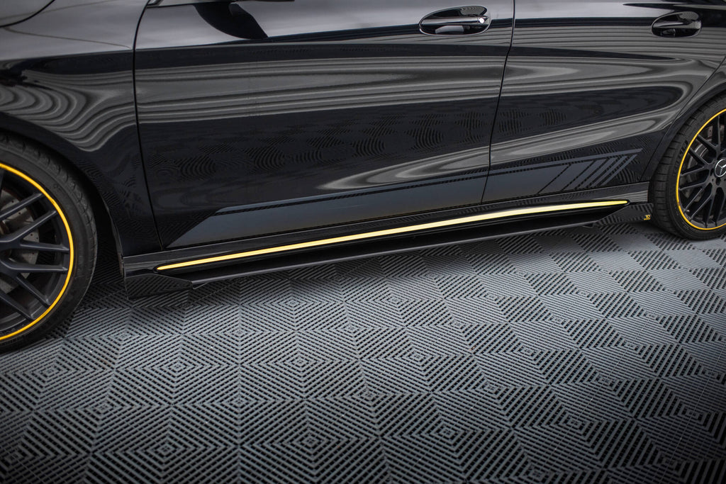Diffusori Sotto Minigonne con Flap Mercedes-AMG CLA 45 C117 Facelift Street Pro