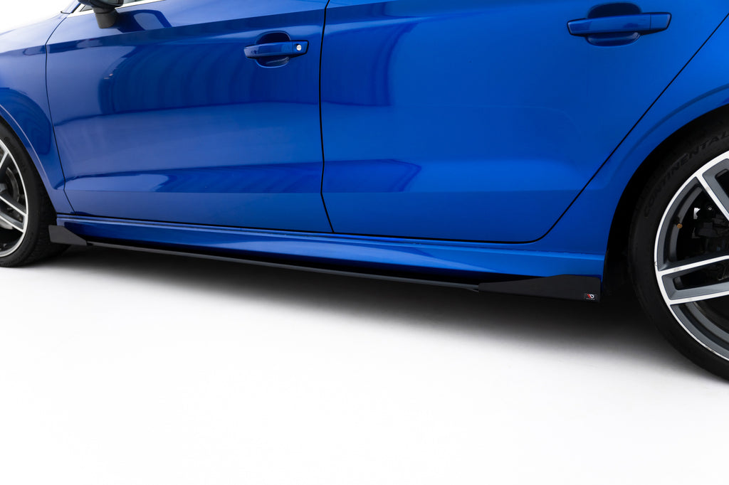 Diffusori Sotto Minigonne compatibili con Audi A3 Berlina 8V Facelift S-Line + Flap (2013-2020)