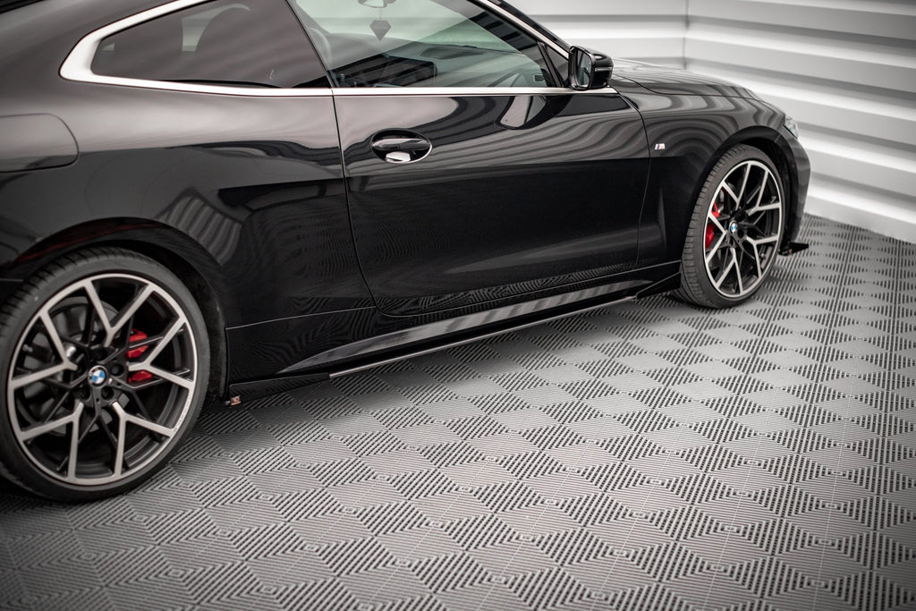 Diffusori Sotto Minigonne Street Pro + Flap BMW Serie 4 M-Pack / M440i G22 / G23 / G22 Facelift / G23 Facelift (2020-)